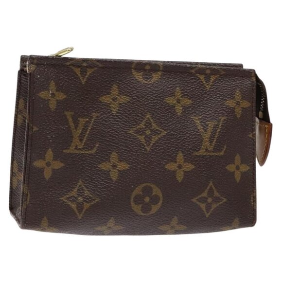 LOUIS VUITTON Monogram Poche Toilette 15 Pouch M47546 LV Auth 138689 - Picture 1 of 16